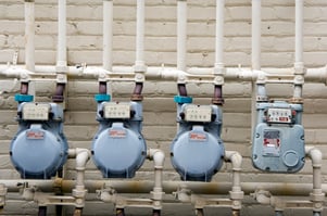 Commercial gas meters