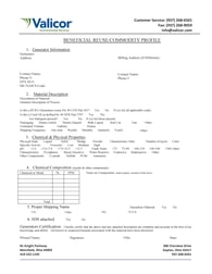 VES Commodity Profile_Dayton & Mansfield